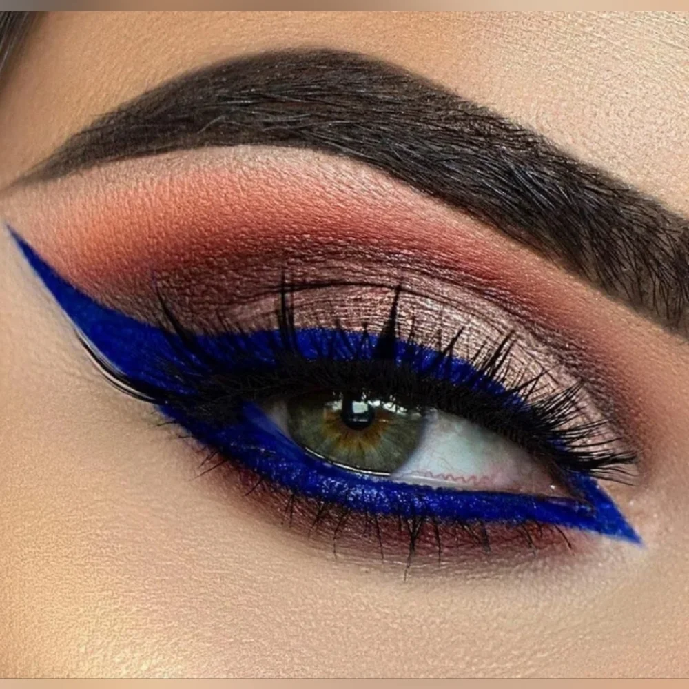 Morphe Blue Vitamin Sea Solid Gel 24-Hour Eyeliner Waterproof, 2.5g / 0.08 oz.